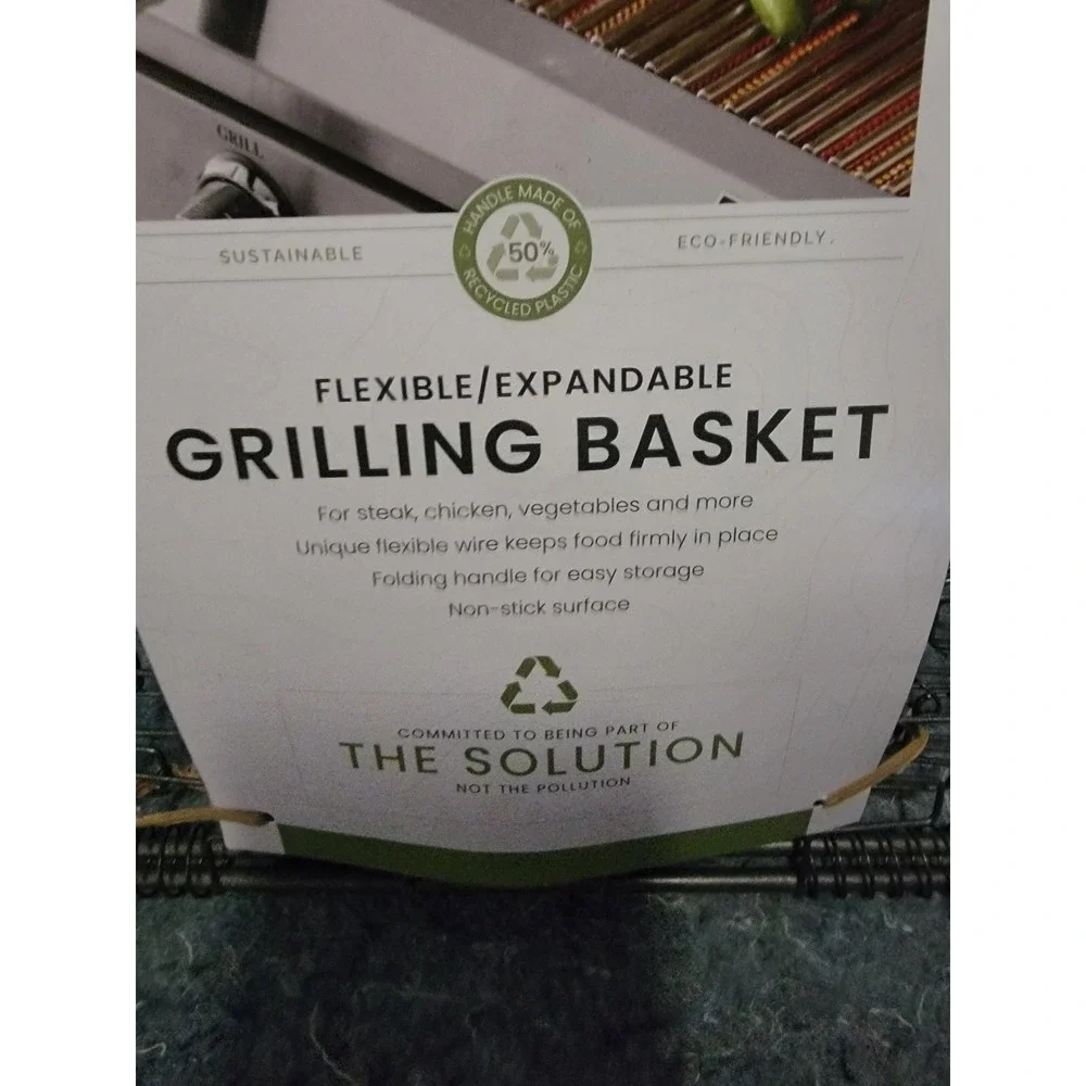 Flexible/Expanable Grilling Basket‎